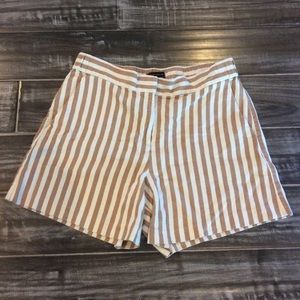 Striped Ann Taylor Shorts